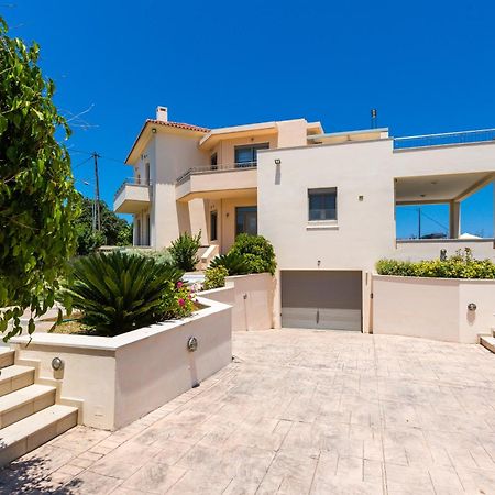 Deluxe Villa Ianthos - Outdoor Hot Tub & Kids Pool Gállos 외부 사진
