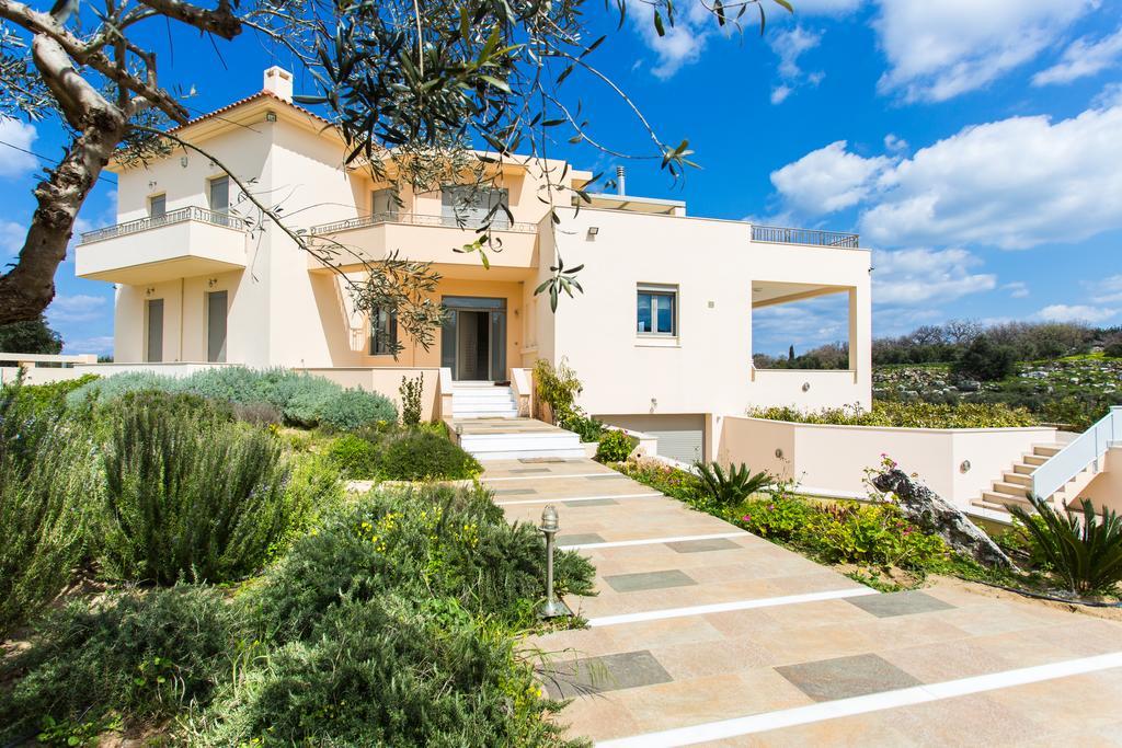 Deluxe Villa Ianthos - Outdoor Hot Tub & Kids Pool Gállos 외부 사진